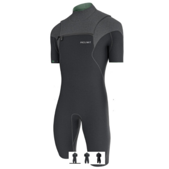 PROLIMIT MERCURY SHORTY FREEZIP 2/2