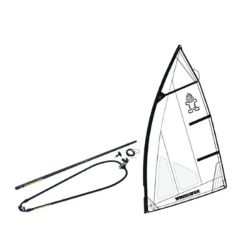 STARBOARD WINDSURFER RIG SET 5.7 WHITE
